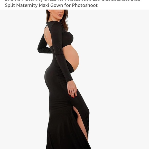Maternity maxi dress - Picture 4 of 5
